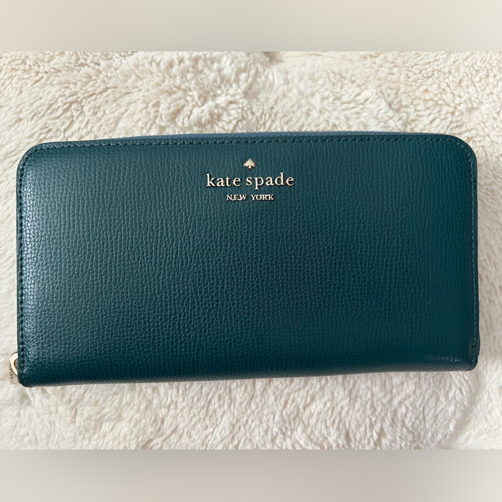 Green Kate Spade Wallet